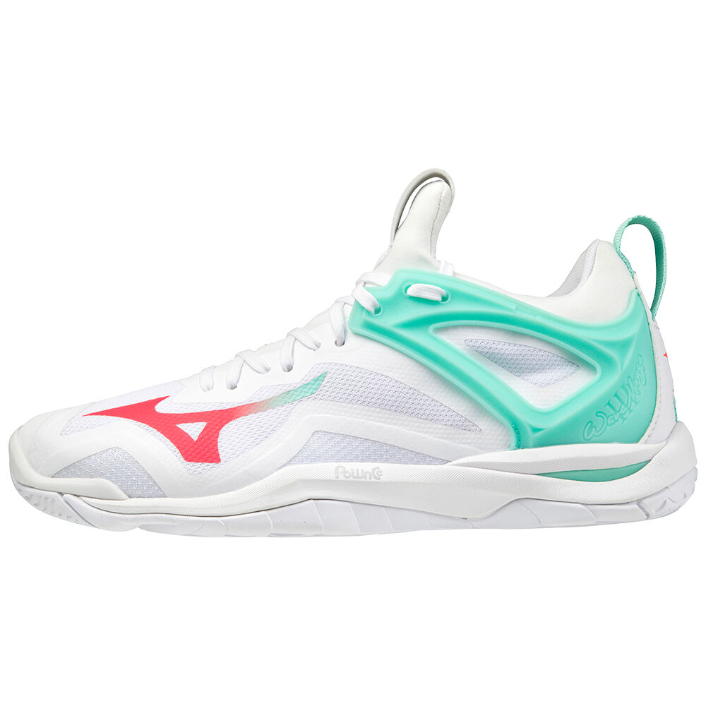 Tenis Handebol Mizuno Wave Mirage 3 - Mulher - Branco/Coral - BEIYR5687